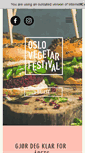 Mobile Screenshot of oslovegetarfestival.no